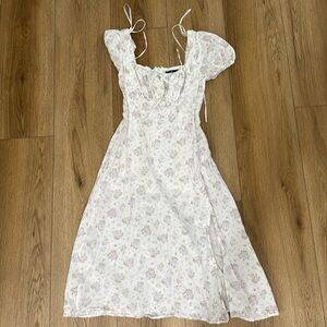 Square Neck MIDI Dress